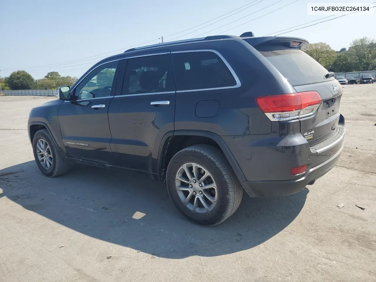 2014 Jeep Grand Cherokee Limited VIN: 1C4RJFBG2EC264134 Lot: 71088464