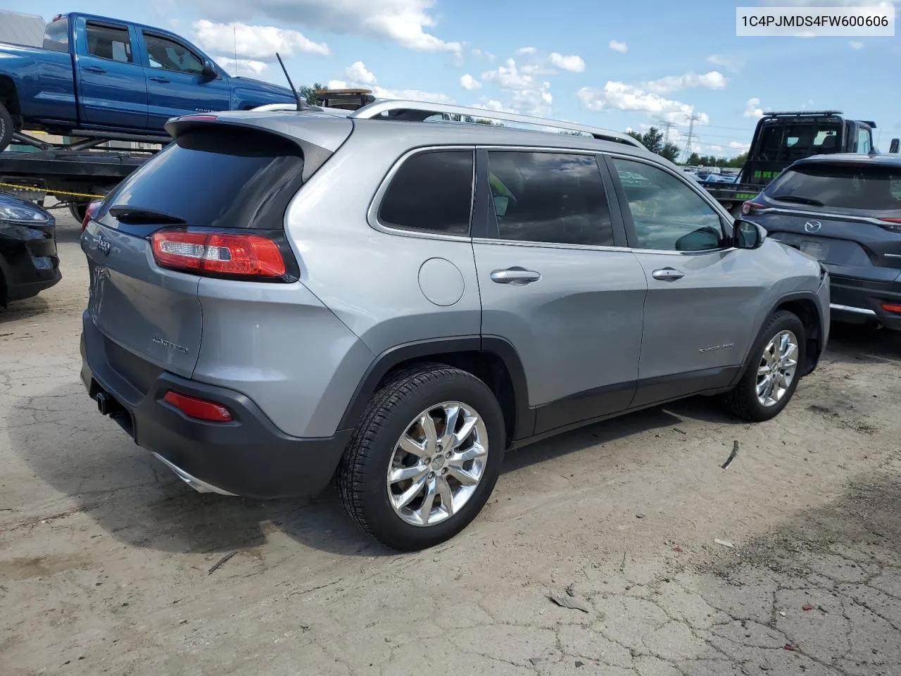 1C4PJMDS4FW600606 2015 Jeep Cherokee Limited