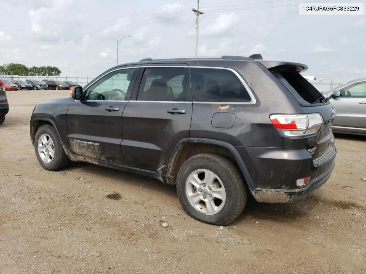 2015 Jeep Grand Cherokee Laredo VIN: 1C4RJFAG6FC833229 Lot: 64352494