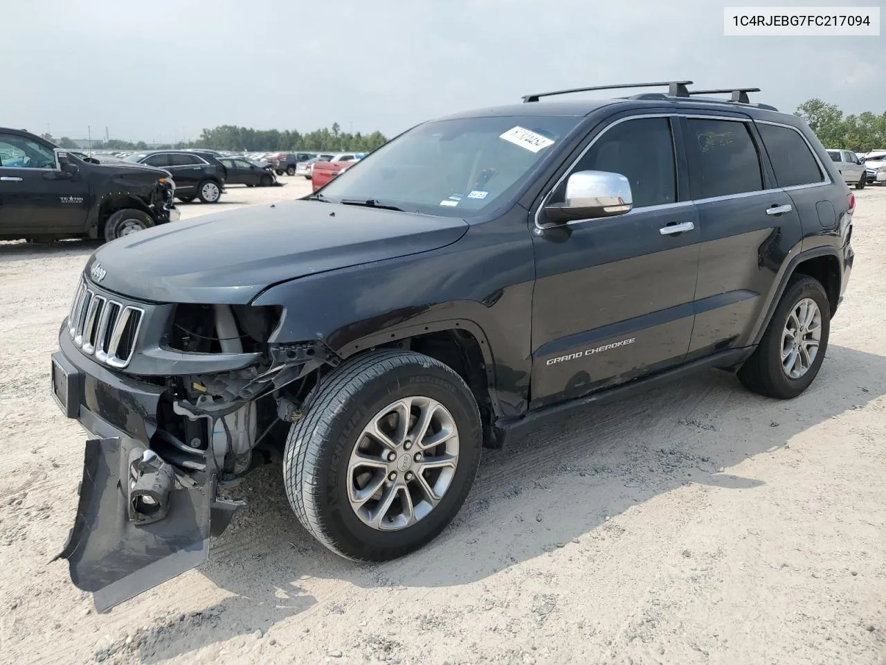 2015 Jeep Grand Cherokee Limited VIN: 1C4RJEBG7FC217094 Lot: 67324454