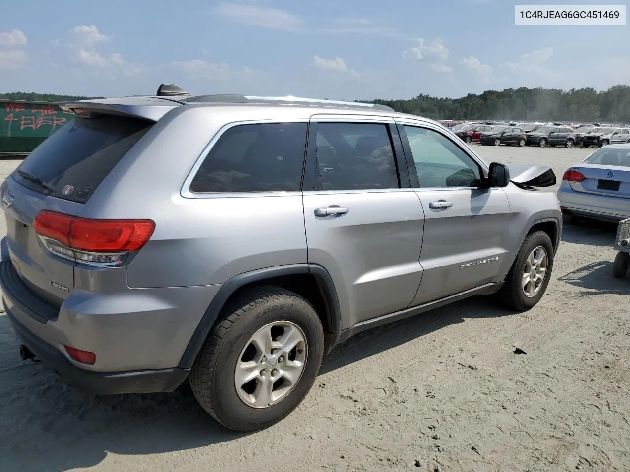 2016 Jeep Grand Cherokee Laredo VIN: 1C4RJEAG6GC451469 Lot: 69396644