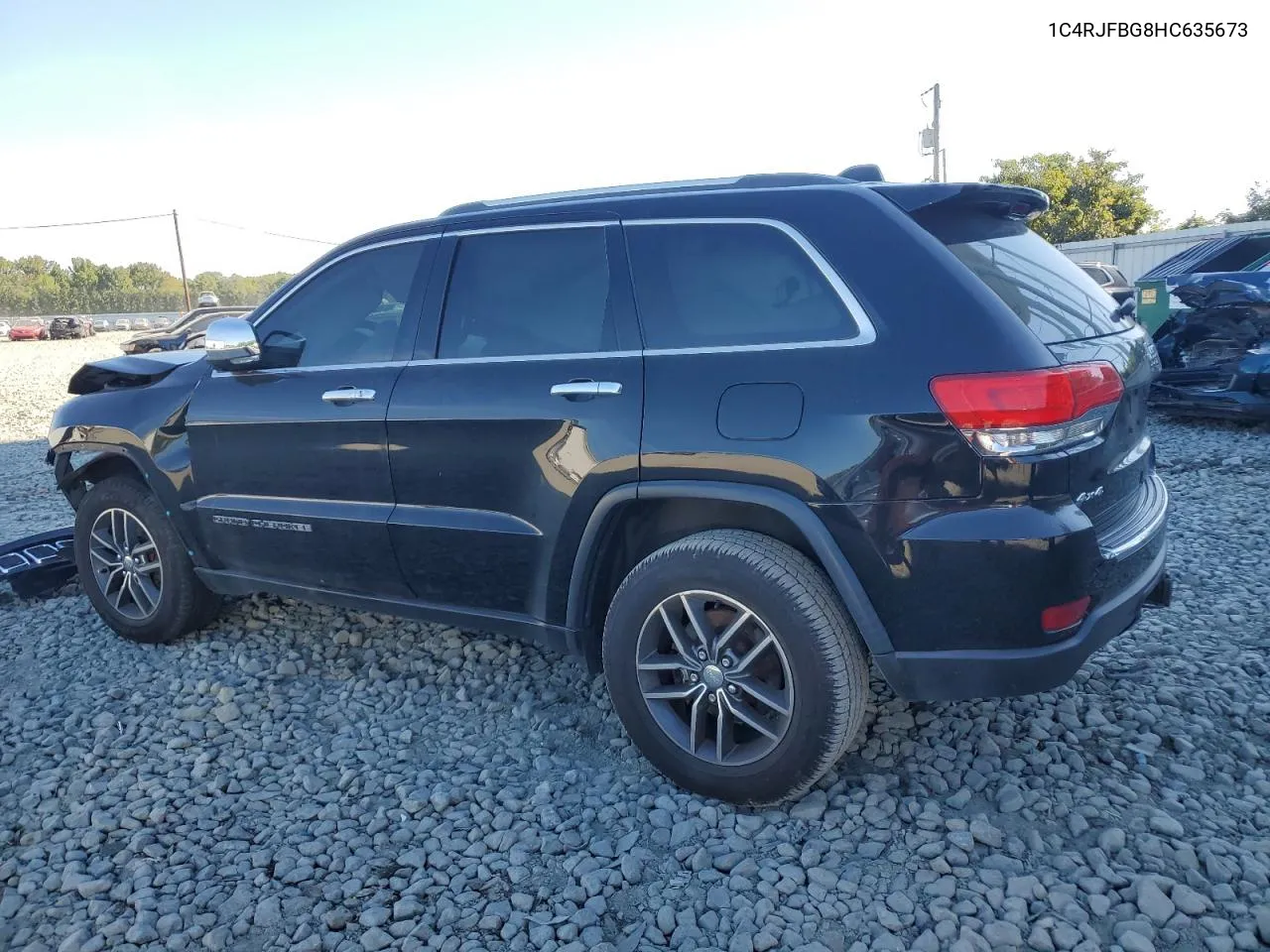 2017 Jeep Grand Cherokee Limited VIN: 1C4RJFBG8HC635673 Lot: 70844364