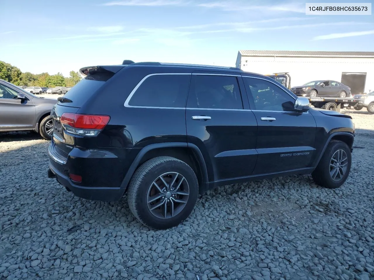 1C4RJFBG8HC635673 2017 Jeep Grand Cherokee Limited