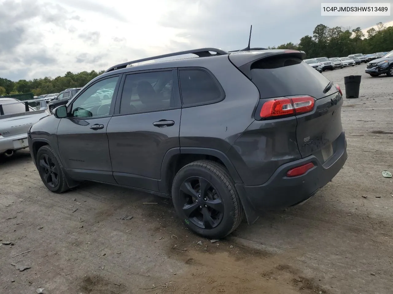 2017 Jeep Cherokee Limited VIN: 1C4PJMDS3HW513489 Lot: 71717974