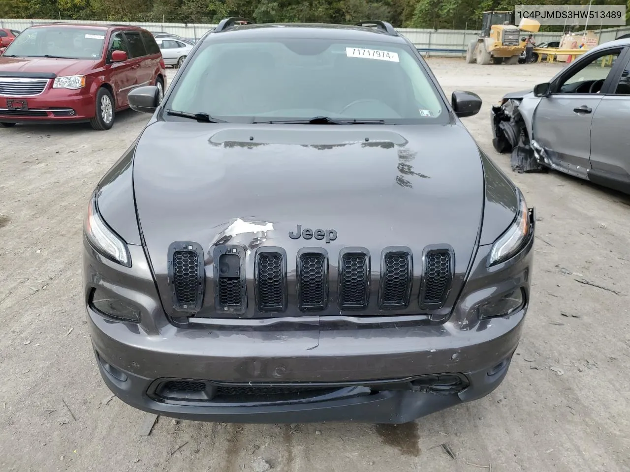 1C4PJMDS3HW513489 2017 Jeep Cherokee Limited