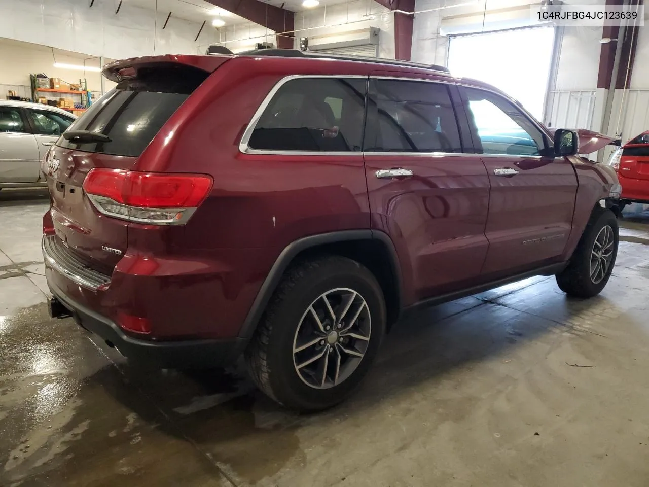 2018 Jeep Grand Cherokee Limited VIN: 1C4RJFBG4JC123639 Lot: 69385884