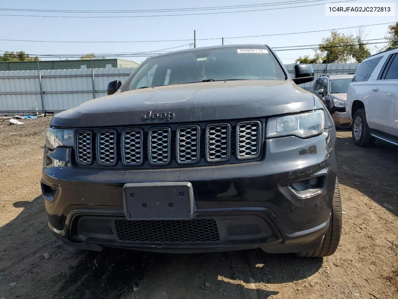 2018 Jeep Grand Cherokee Laredo VIN: 1C4RJFAG2JC272813 Lot: 69988114