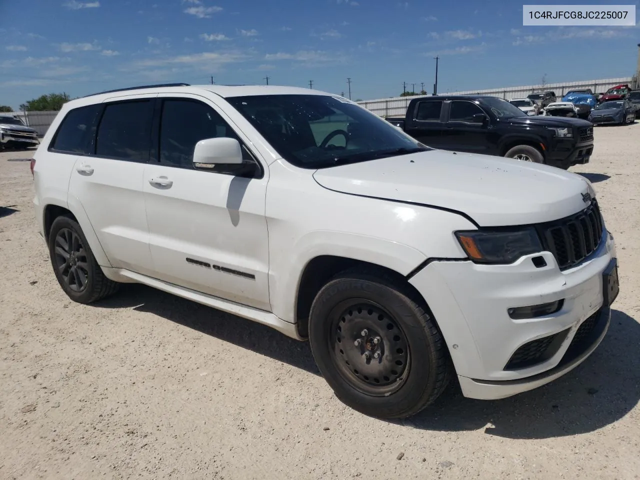 2018 Jeep Grand Cherokee Overland VIN: 1C4RJFCG8JC225007 Lot: 70876344