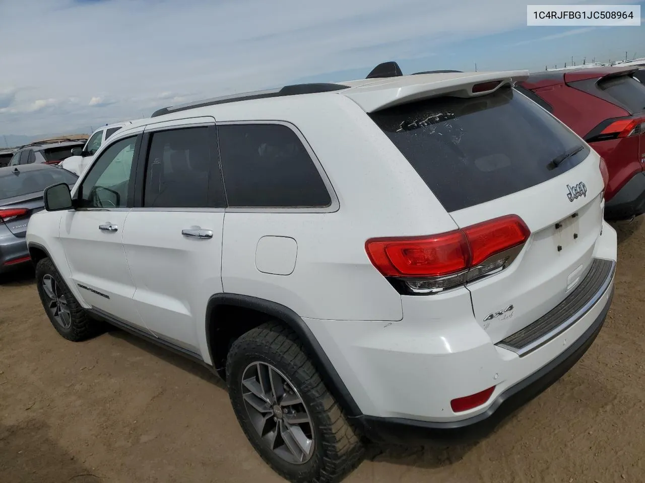 2018 Jeep Grand Cherokee Limited VIN: 1C4RJFBG1JC508964 Lot: 71504214