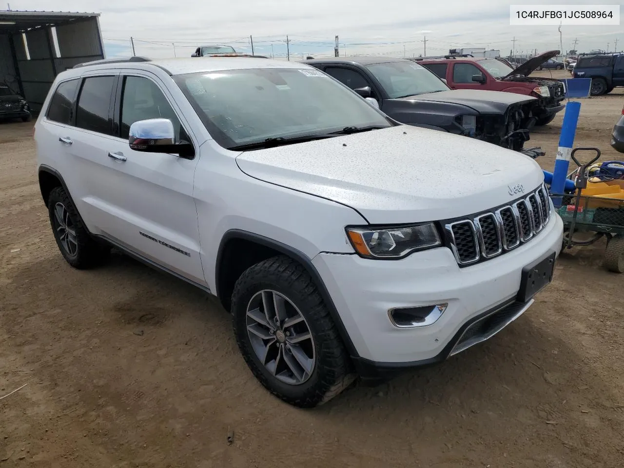 2018 Jeep Grand Cherokee Limited VIN: 1C4RJFBG1JC508964 Lot: 71504214