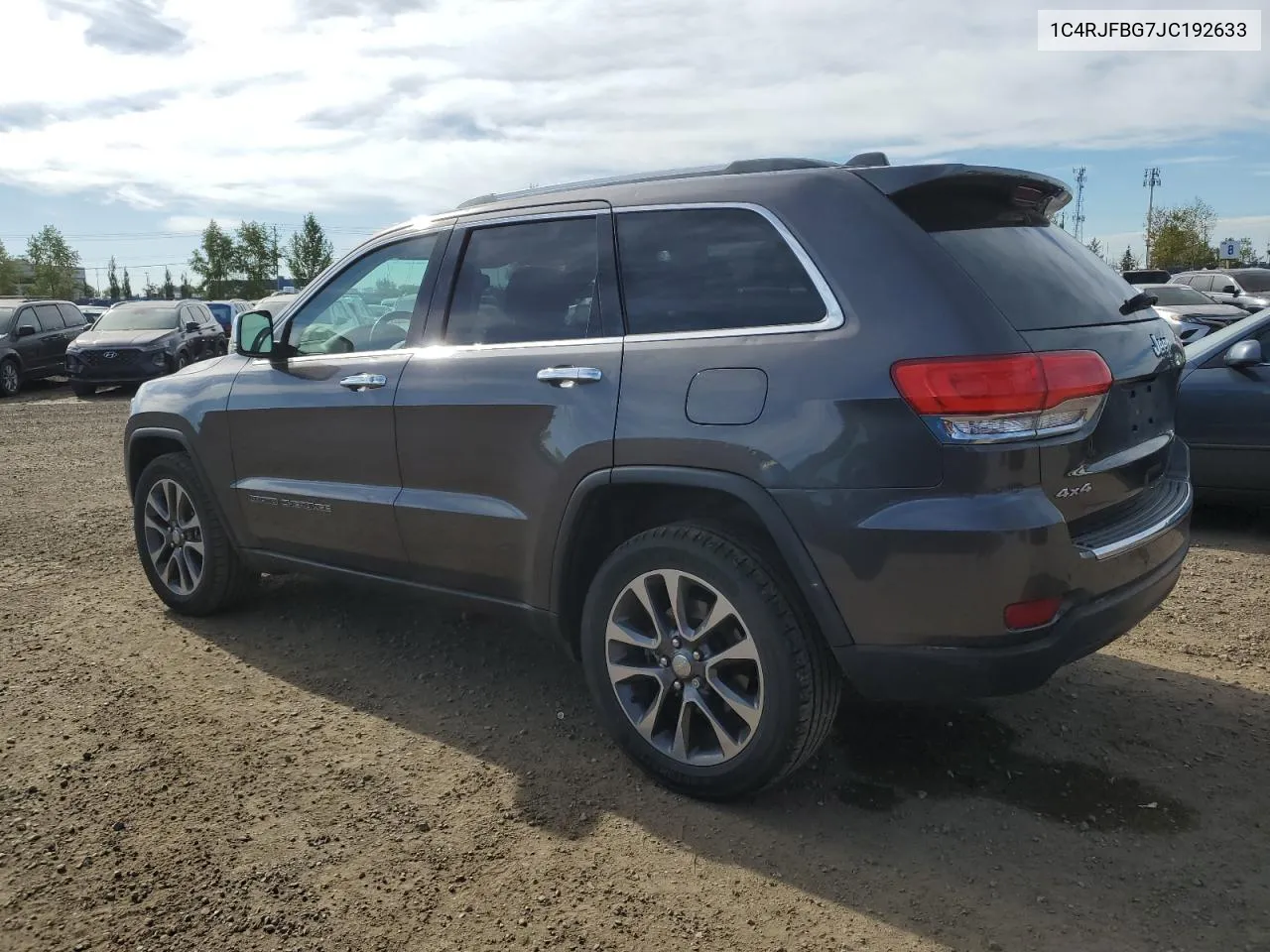 2018 Jeep Grand Cherokee Limited VIN: 1C4RJFBG7JC192633 Lot: 72074284