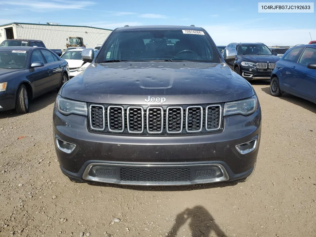 2018 Jeep Grand Cherokee Limited VIN: 1C4RJFBG7JC192633 Lot: 72074284