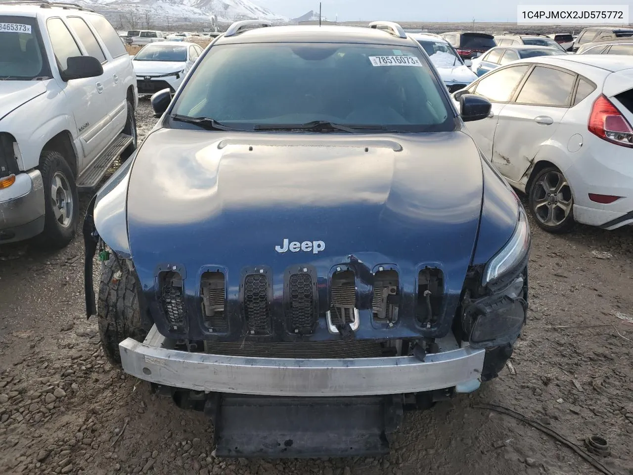 2018 Jeep Cherokee Latitude VIN: 1C4PJMCX2JD575772 Lot: 78516073