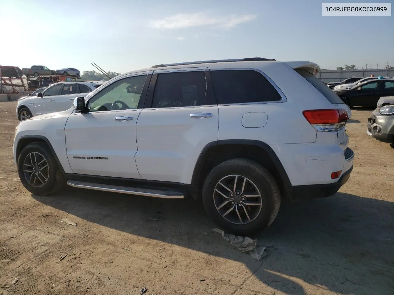 2019 Jeep Grand Cherokee Limited VIN: 1C4RJFBG0KC636999 Lot: 70194454