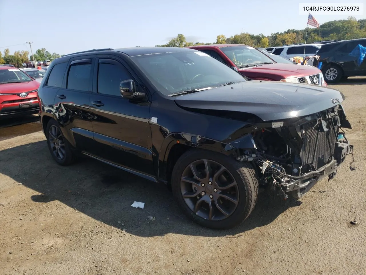 2020 Jeep Grand Cherokee Overland VIN: 1C4RJFCG0LC276973 Lot: 71631544