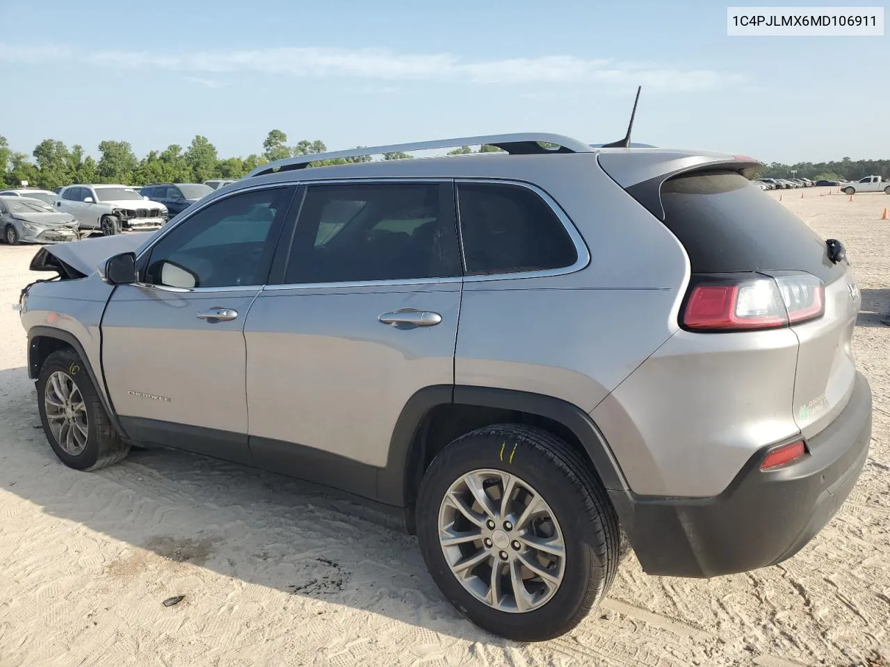 2021 Jeep Cherokee Latitude Lux VIN: 1C4PJLMX6MD106911 Lot: 61662364