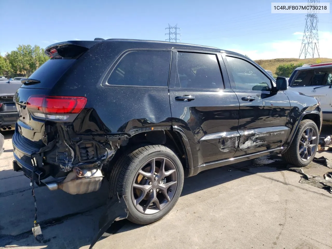 2021 Jeep Grand Cherokee Limited VIN: 1C4RJFBG7MC730218 Lot: 72172444