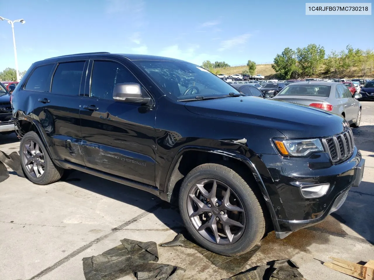 2021 Jeep Grand Cherokee Limited VIN: 1C4RJFBG7MC730218 Lot: 72172444