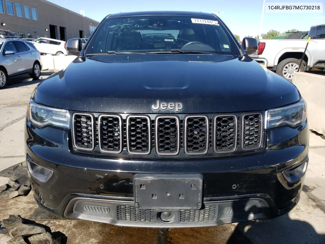 2021 Jeep Grand Cherokee Limited VIN: 1C4RJFBG7MC730218 Lot: 72172444