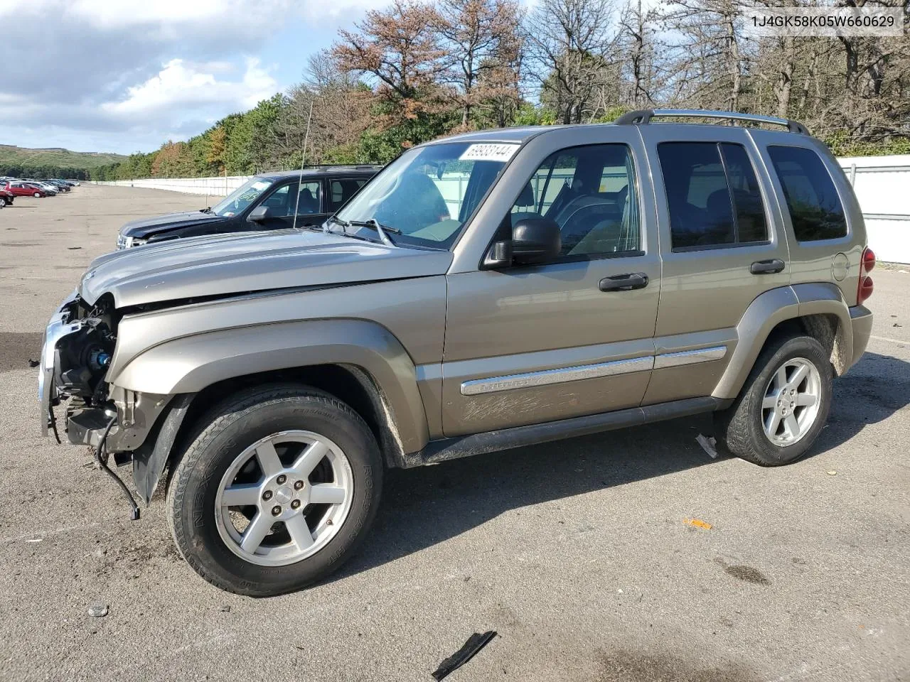 2005 Jeep Liberty Limited VIN: 1J4GK58K05W660629 Lot: 69933144