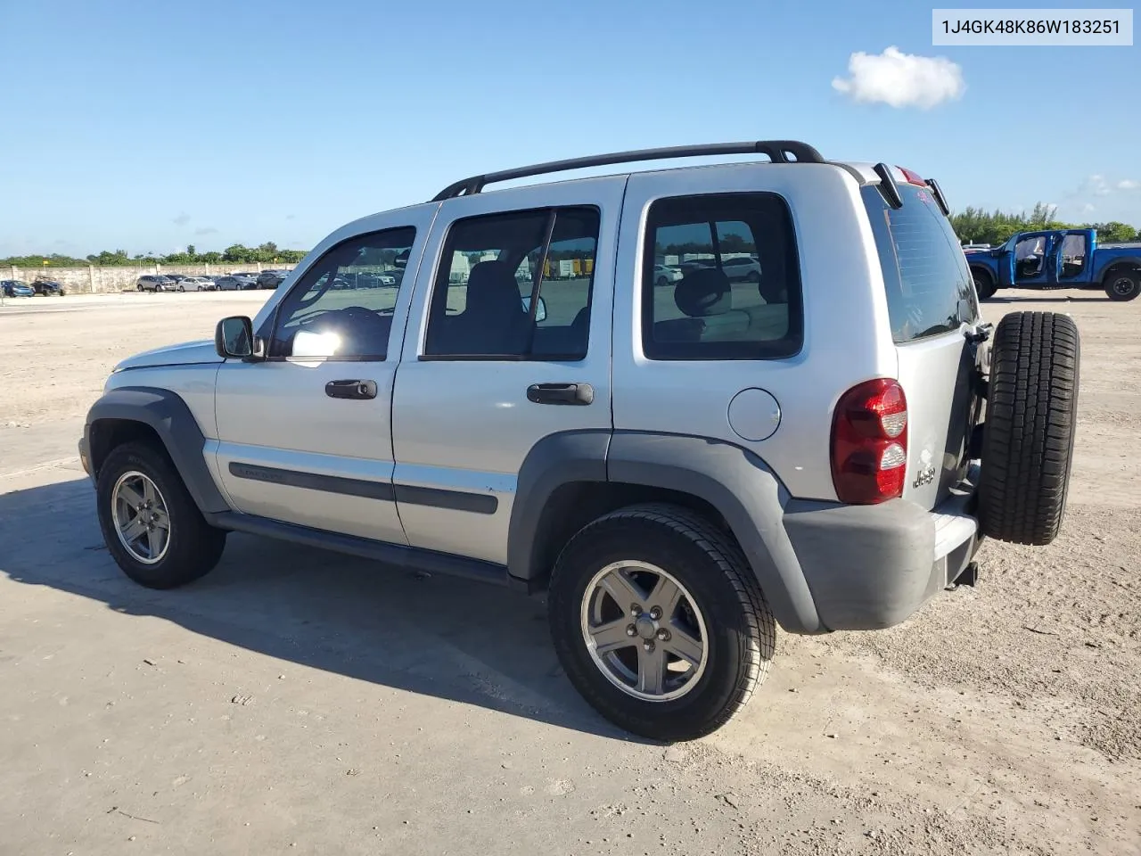 1J4GK48K86W183251 2006 Jeep Liberty Sport