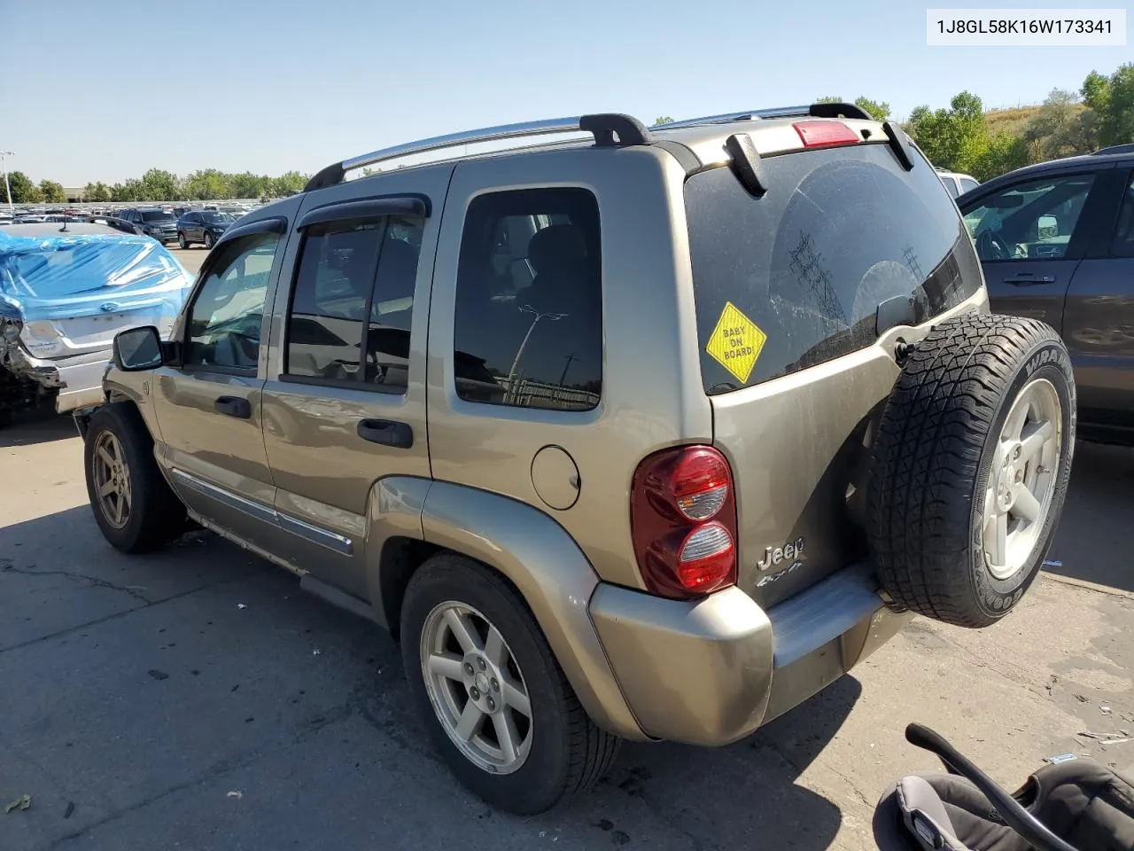 2006 Jeep Liberty Limited VIN: 1J8GL58K16W173341 Lot: 71616564