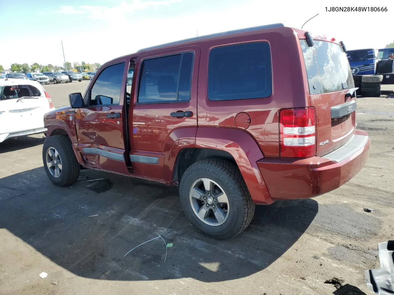 2008 Jeep Liberty Sport VIN: 1J8GN28K48W180666 Lot: 70146334