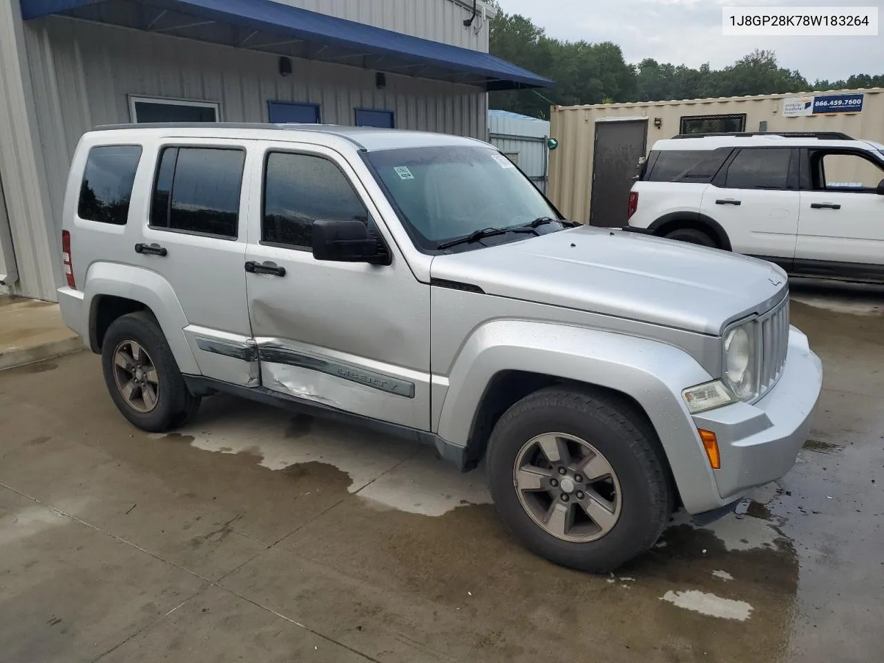 2008 Jeep Liberty Sport VIN: 1J8GP28K78W183264 Lot: 71657884