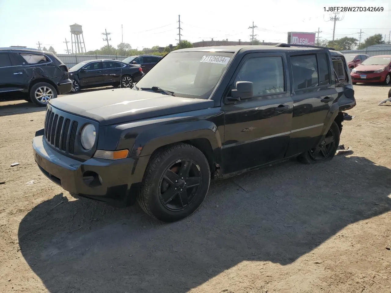 2007 Jeep Patriot Sport VIN: 1J8FF28W27D342669 Lot: 71126634