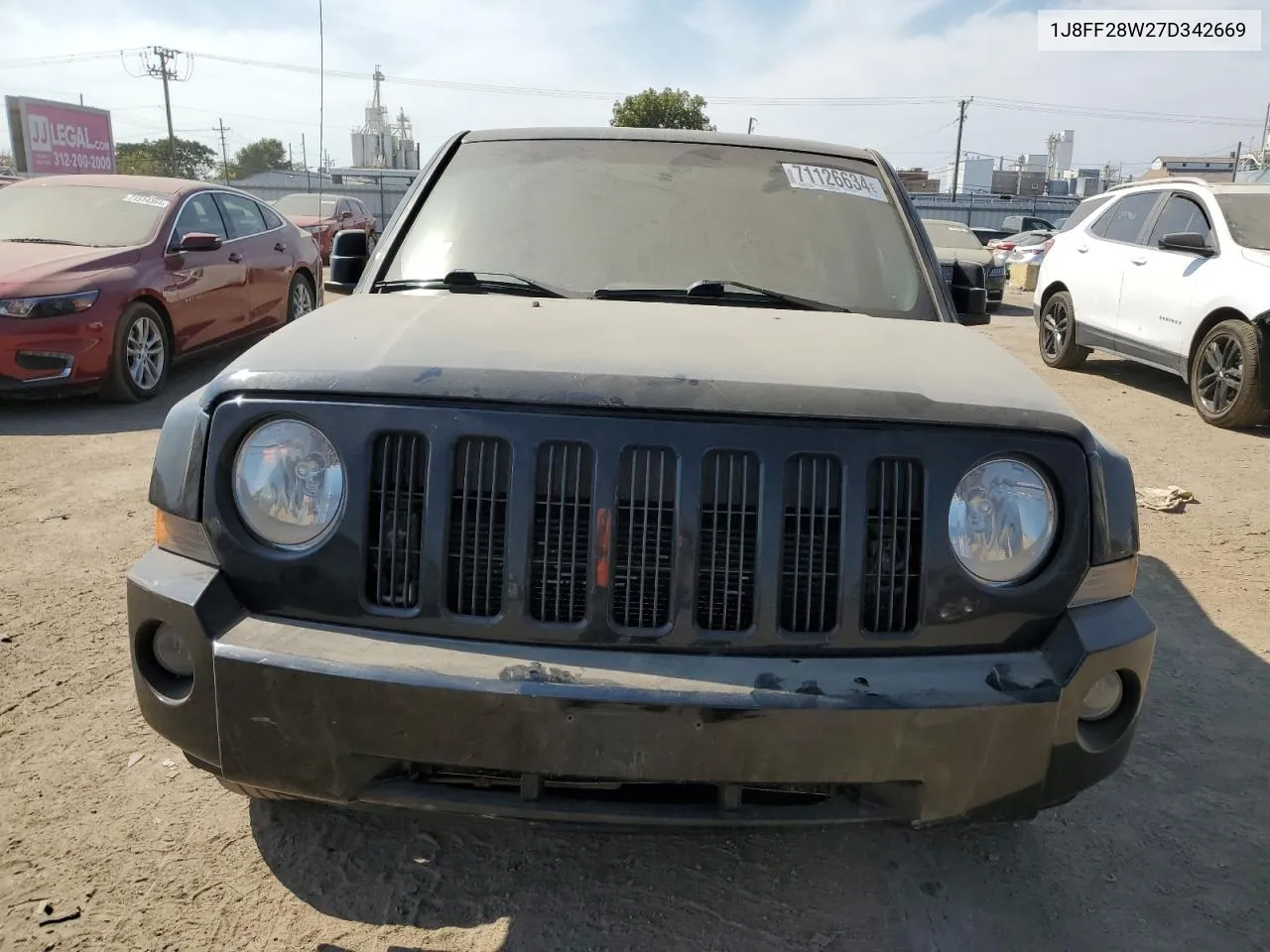 1J8FF28W27D342669 2007 Jeep Patriot Sport