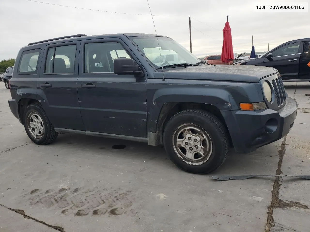 2008 Jeep Patriot Sport VIN: 1J8FT28W98D664185 Lot: 70660584