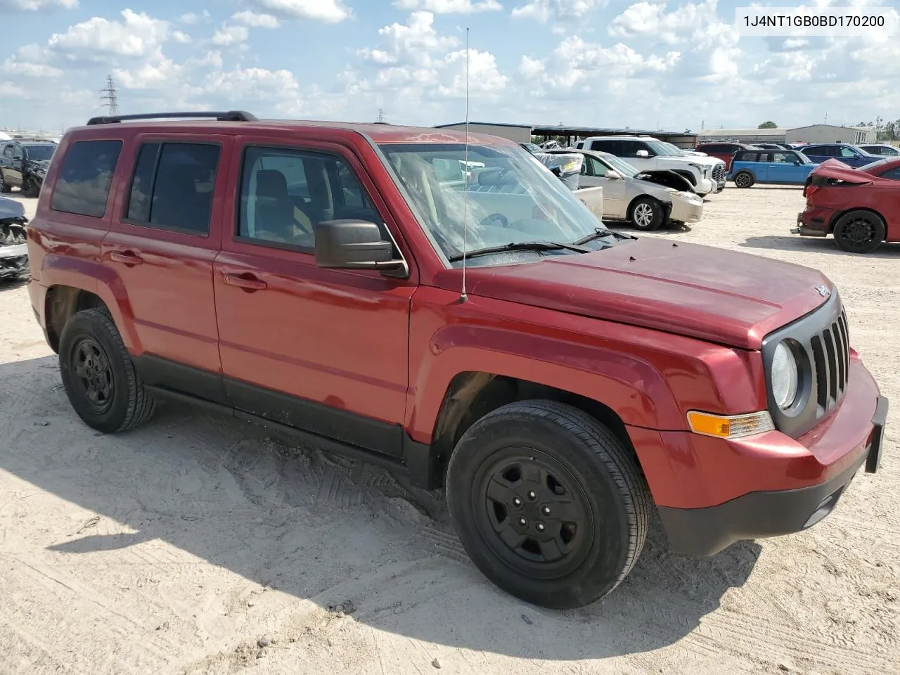 1J4NT1GB0BD170200 2011 Jeep Patriot Sport