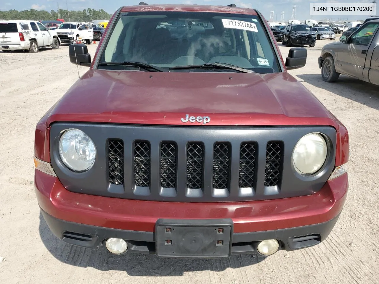 2011 Jeep Patriot Sport VIN: 1J4NT1GB0BD170200 Lot: 71733744