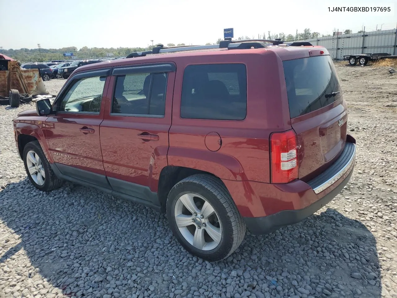 2011 Jeep Patriot Latitude VIN: 1J4NT4GBXBD197695 Lot: 72086064