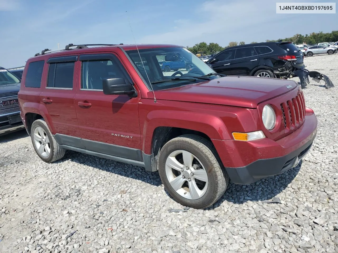 2011 Jeep Patriot Latitude VIN: 1J4NT4GBXBD197695 Lot: 72086064