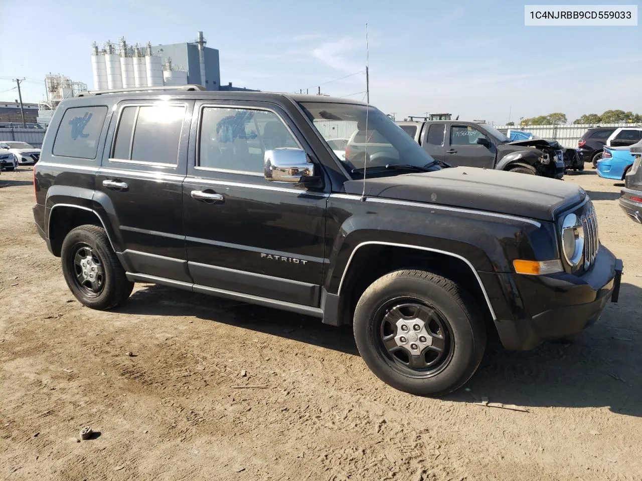 2012 Jeep Patriot Sport VIN: 1C4NJRBB9CD559033 Lot: 71413504