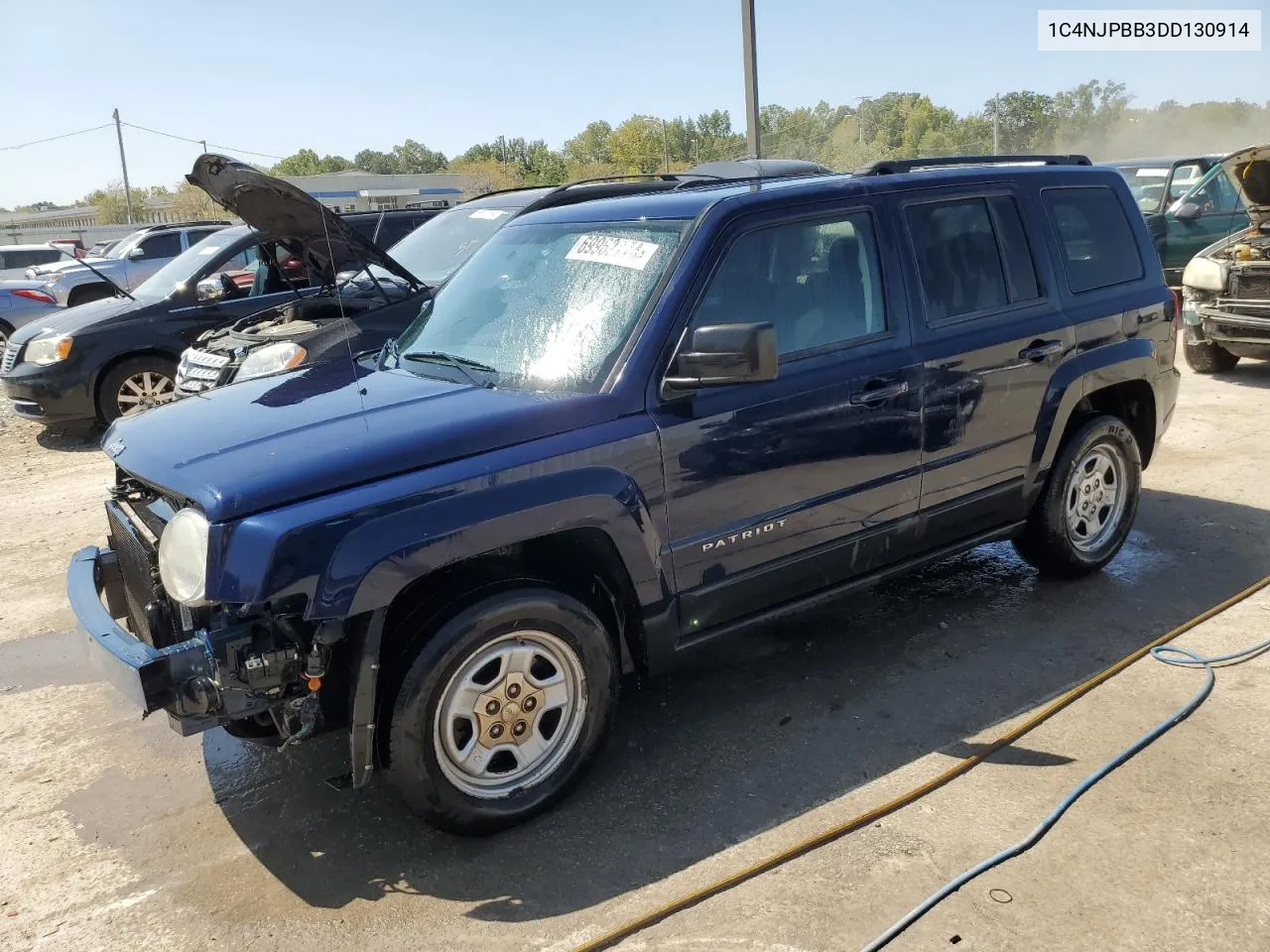 2013 Jeep Patriot Sport VIN: 1C4NJPBB3DD130914 Lot: 69962774