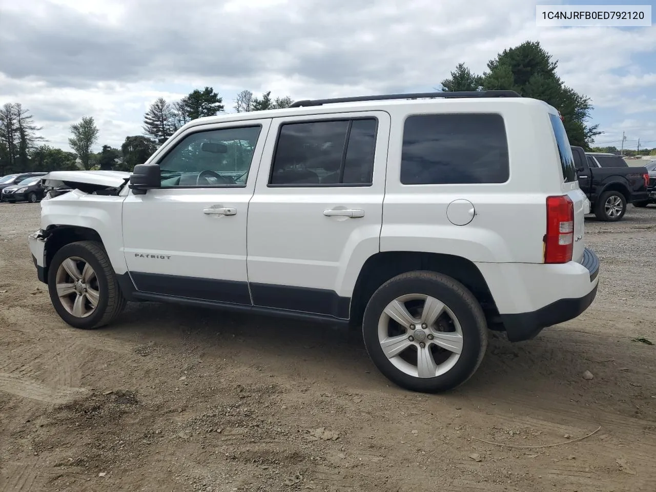 2014 Jeep Patriot Latitude VIN: 1C4NJRFB0ED792120 Lot: 70596214