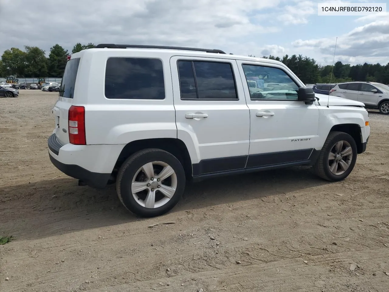 2014 Jeep Patriot Latitude VIN: 1C4NJRFB0ED792120 Lot: 70596214