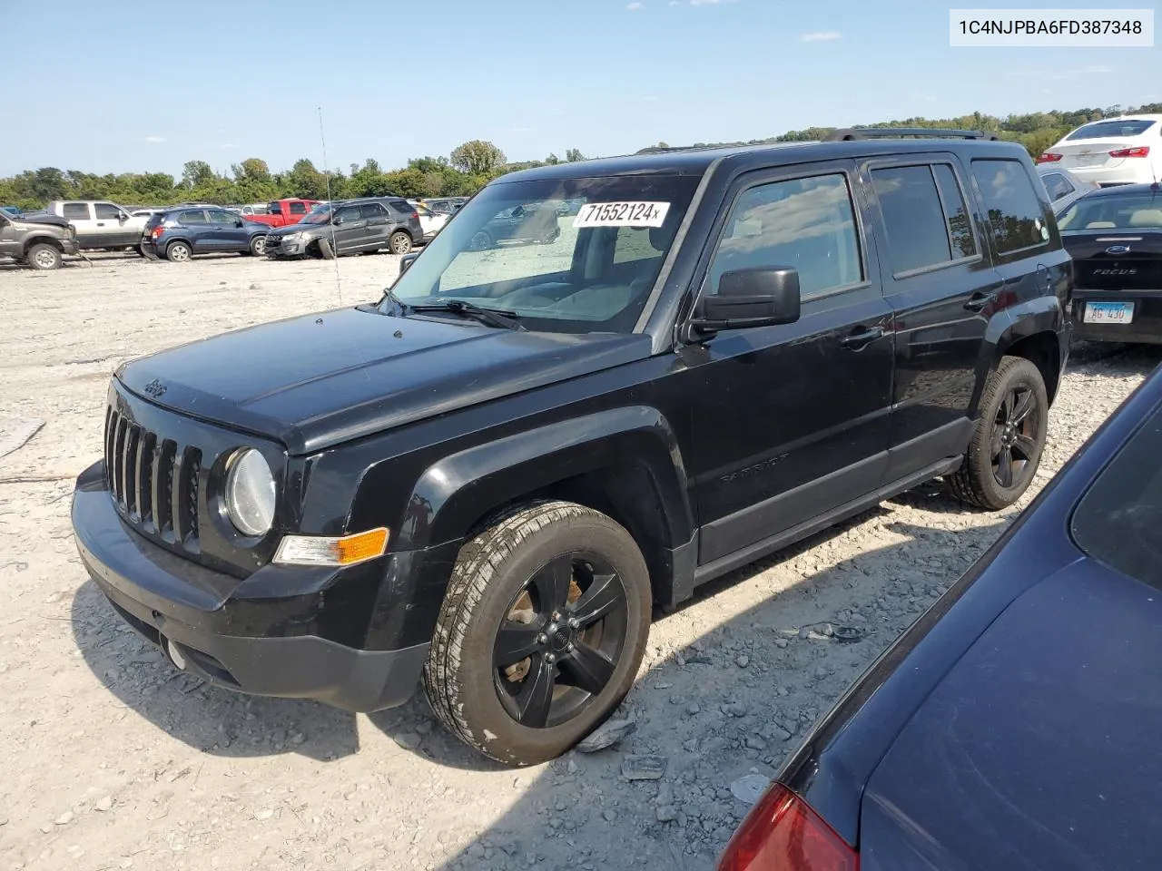 2015 Jeep Patriot Sport VIN: 1C4NJPBA6FD387348 Lot: 71552124