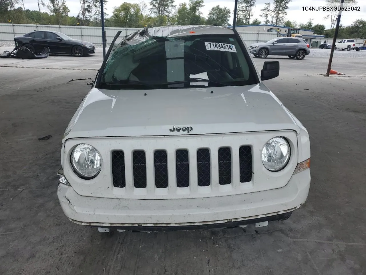 2016 Jeep Patriot Sport VIN: 1C4NJPBBXGD623042 Lot: 71494314