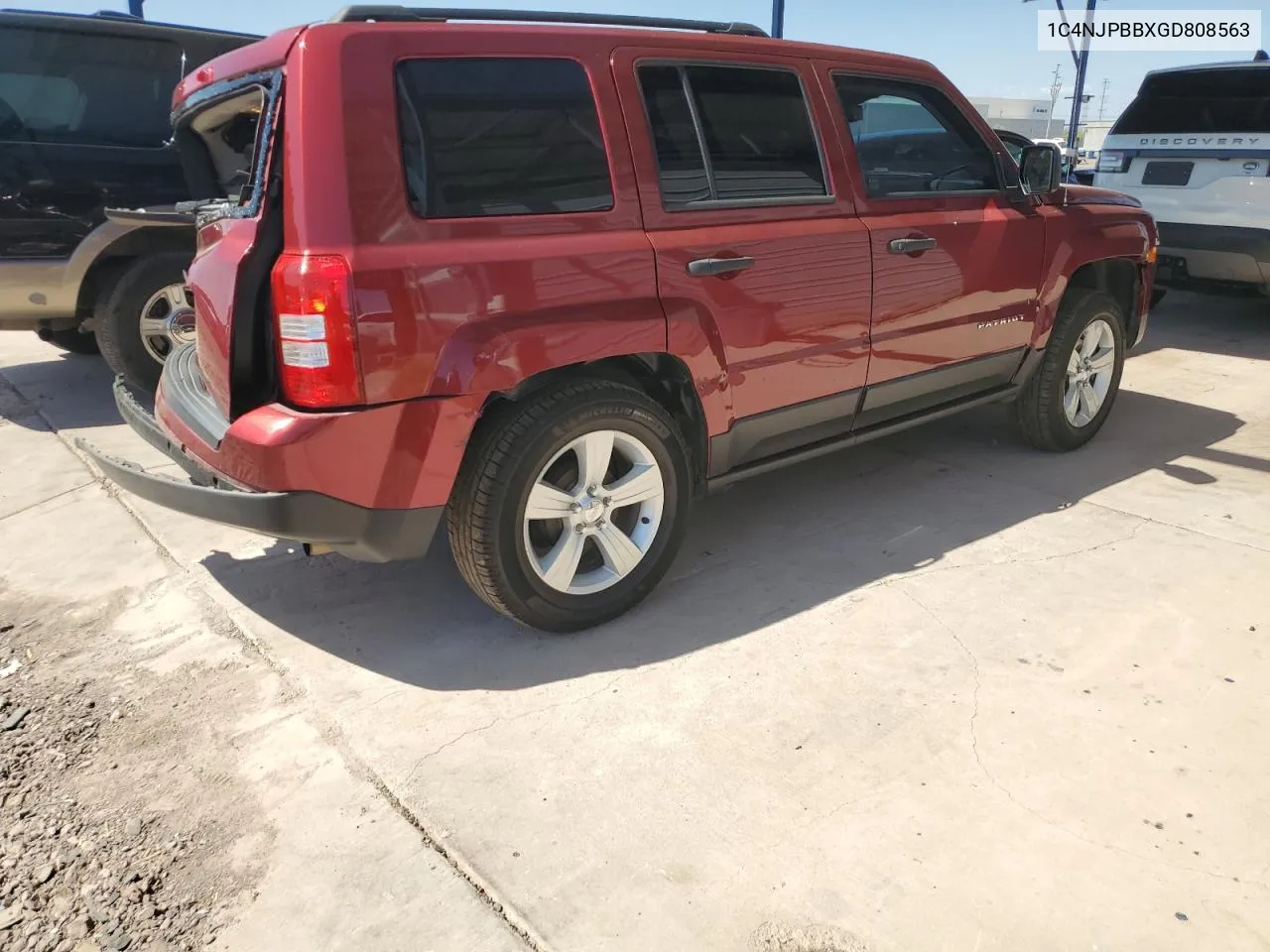 2016 Jeep Patriot Sport VIN: 1C4NJPBBXGD808563 Lot: 71945554