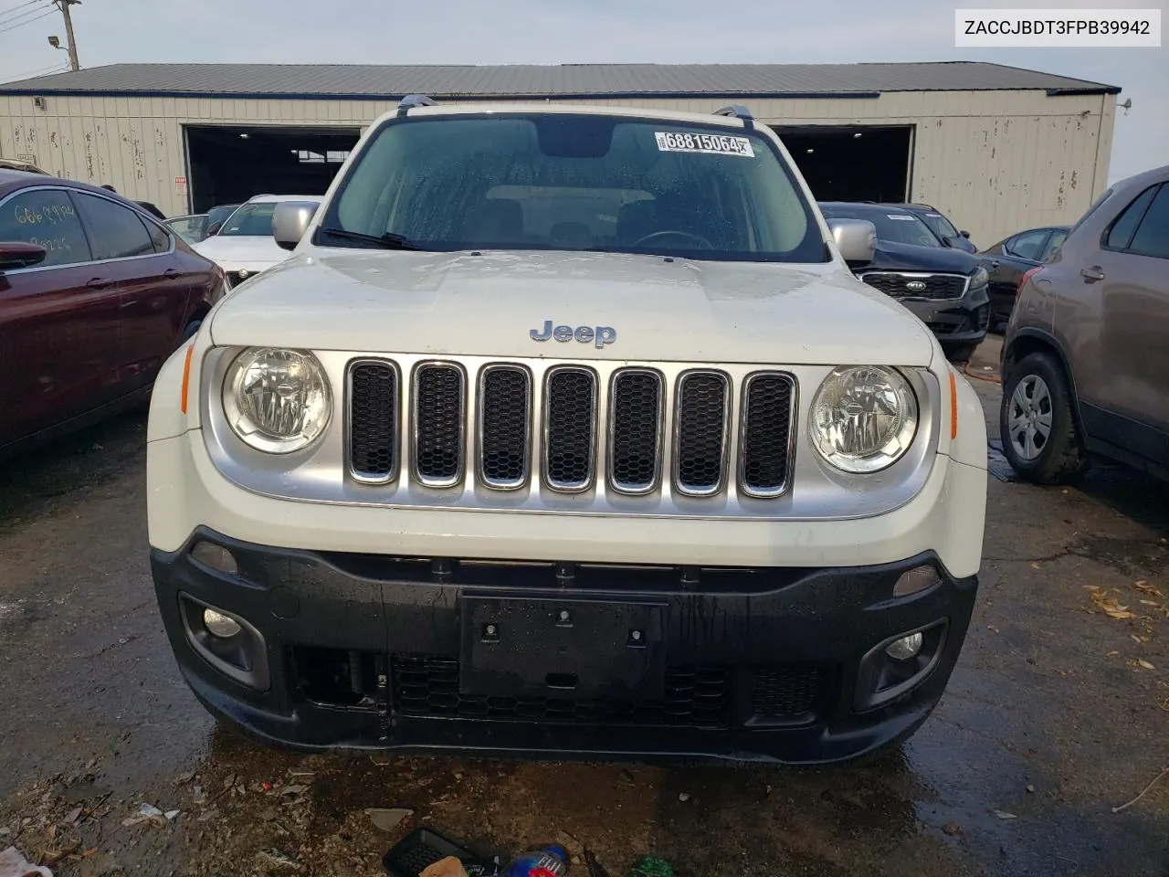 ZACCJBDT3FPB39942 2015 Jeep Renegade Limited