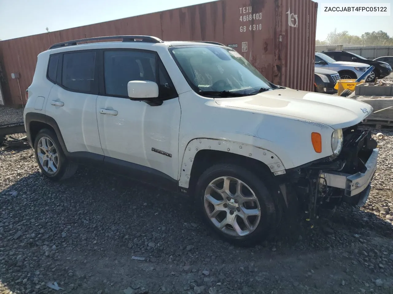 2015 Jeep Renegade Latitude VIN: ZACCJABT4FPC05122 Lot: 71601964