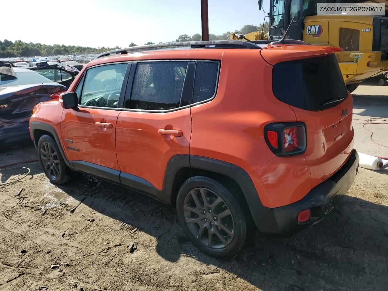 2016 Jeep Renegade Latitude VIN: ZACCJABT2GPC70617 Lot: 70627644