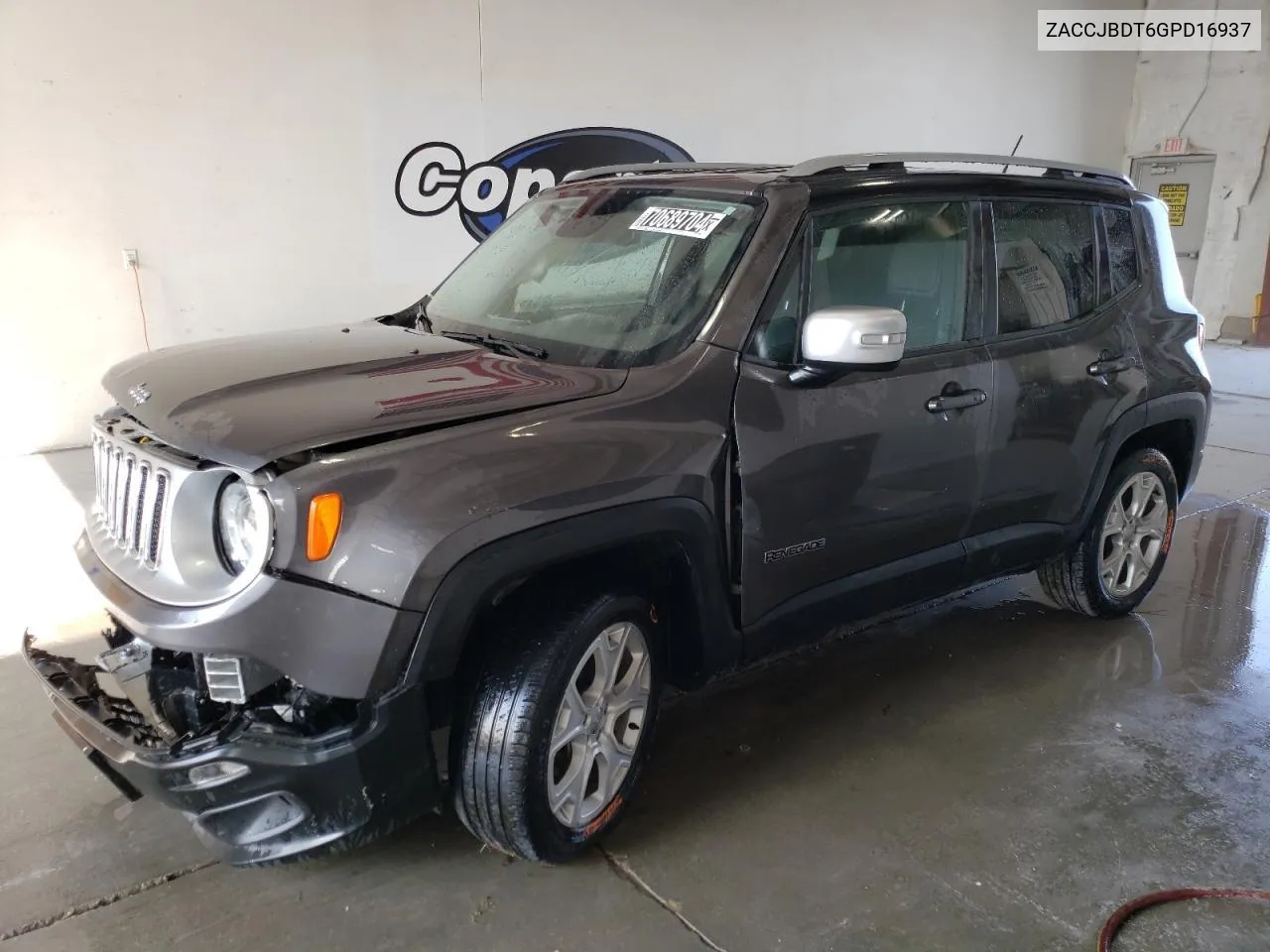 ZACCJBDT6GPD16937 2016 Jeep Renegade Limited