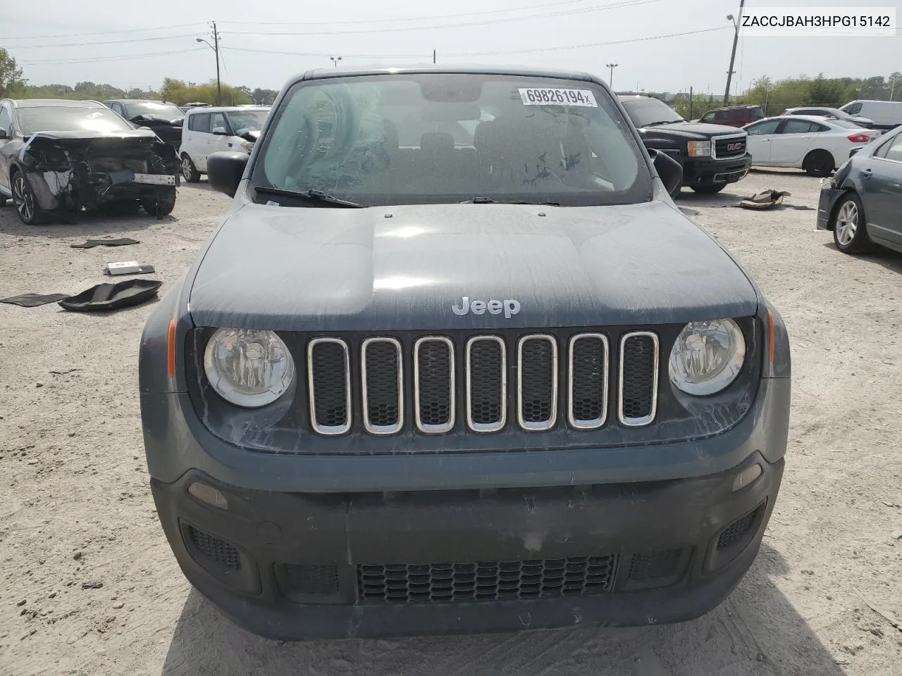 2017 Jeep Renegade Sport VIN: ZACCJBAH3HPG15142 Lot: 69826194