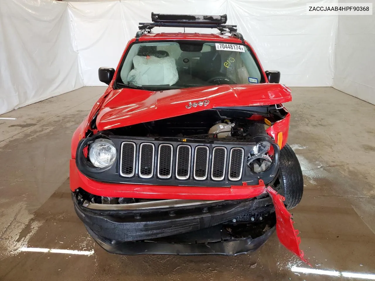 2017 Jeep Renegade Sport VIN: ZACCJAAB4HPF90368 Lot: 70448174