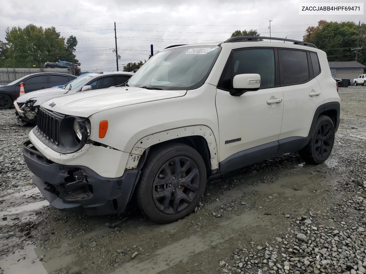 2017 Jeep Renegade Latitude VIN: ZACCJABB4HPF69471 Lot: 71410304