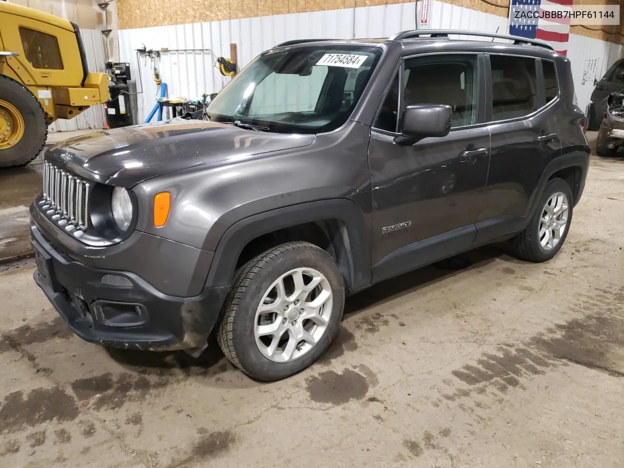 2017 Jeep Renegade Latitude VIN: ZACCJBBB7HPF61144 Lot: 71754584